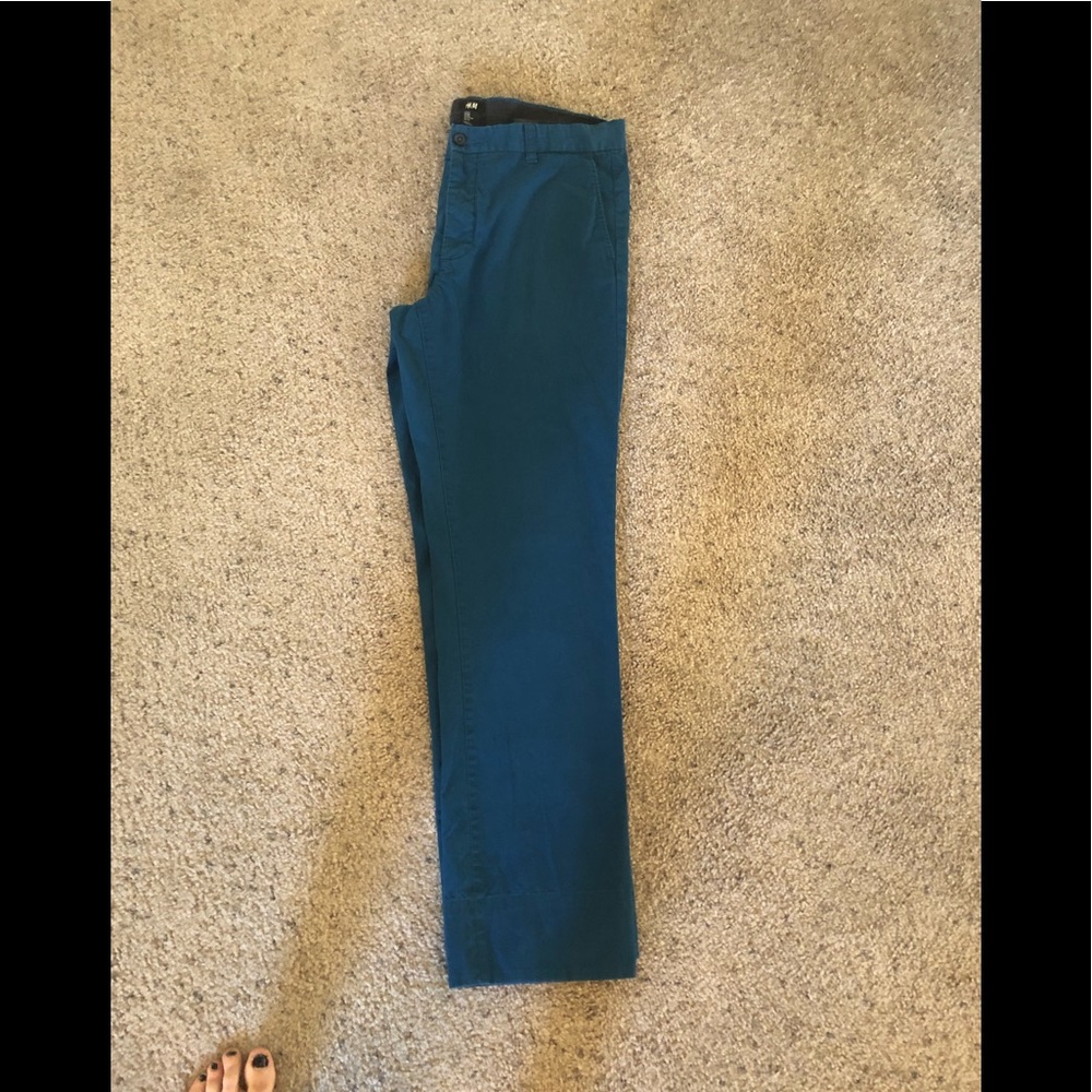 H&M Teal Jeans